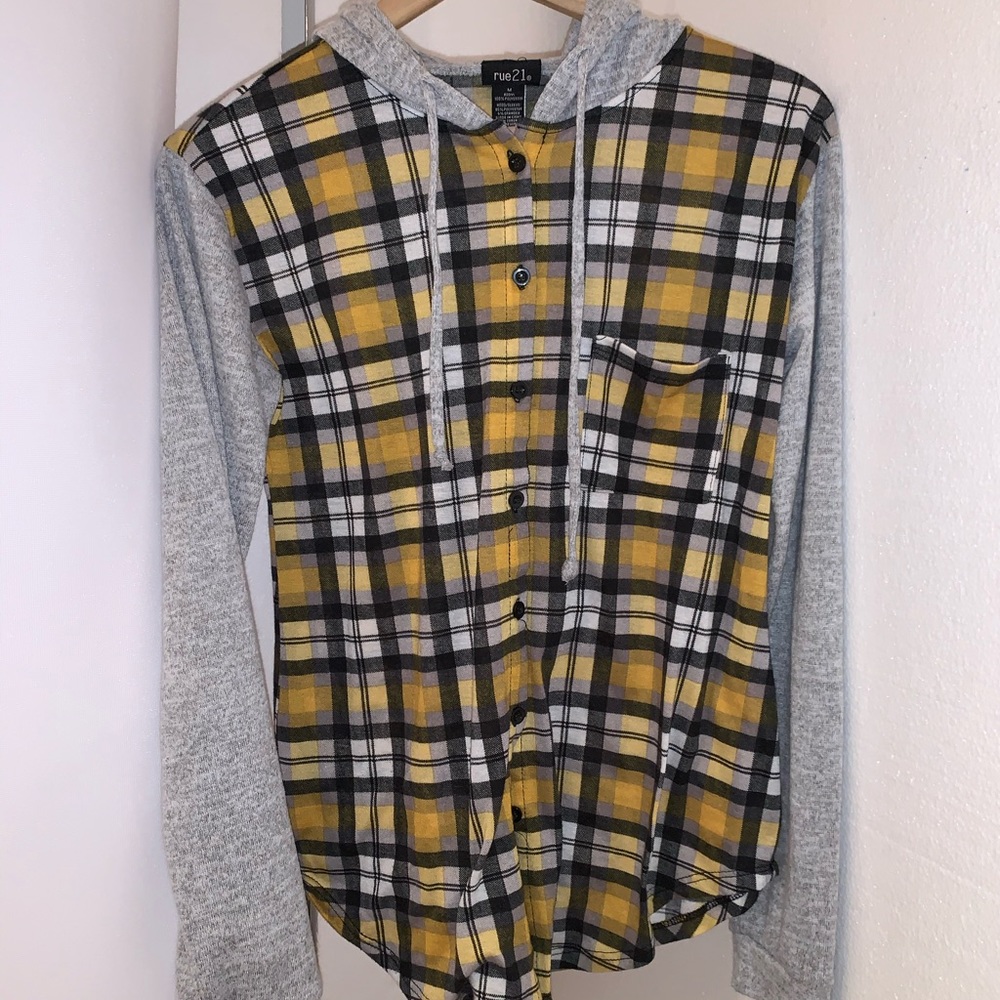 rue21 sweatshirt flannel